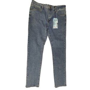Jackson & Driggs Stretch Jeans Mens 32x32 Blue Slim Jean